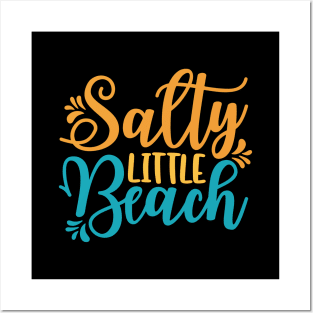 Salty Little Beach Posters and Art